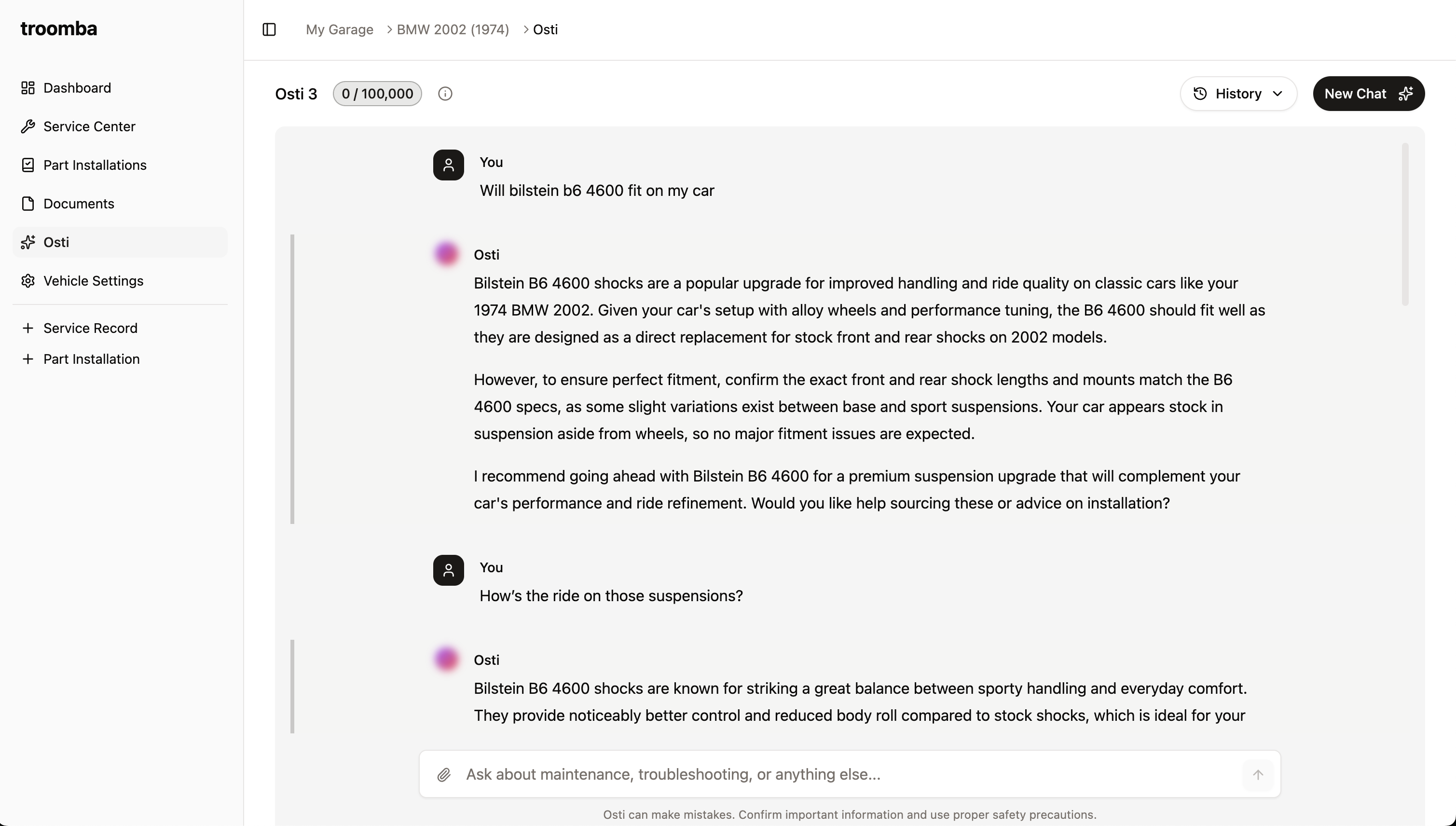 Troomba AI - Screenshot 3 showing product features and functionality