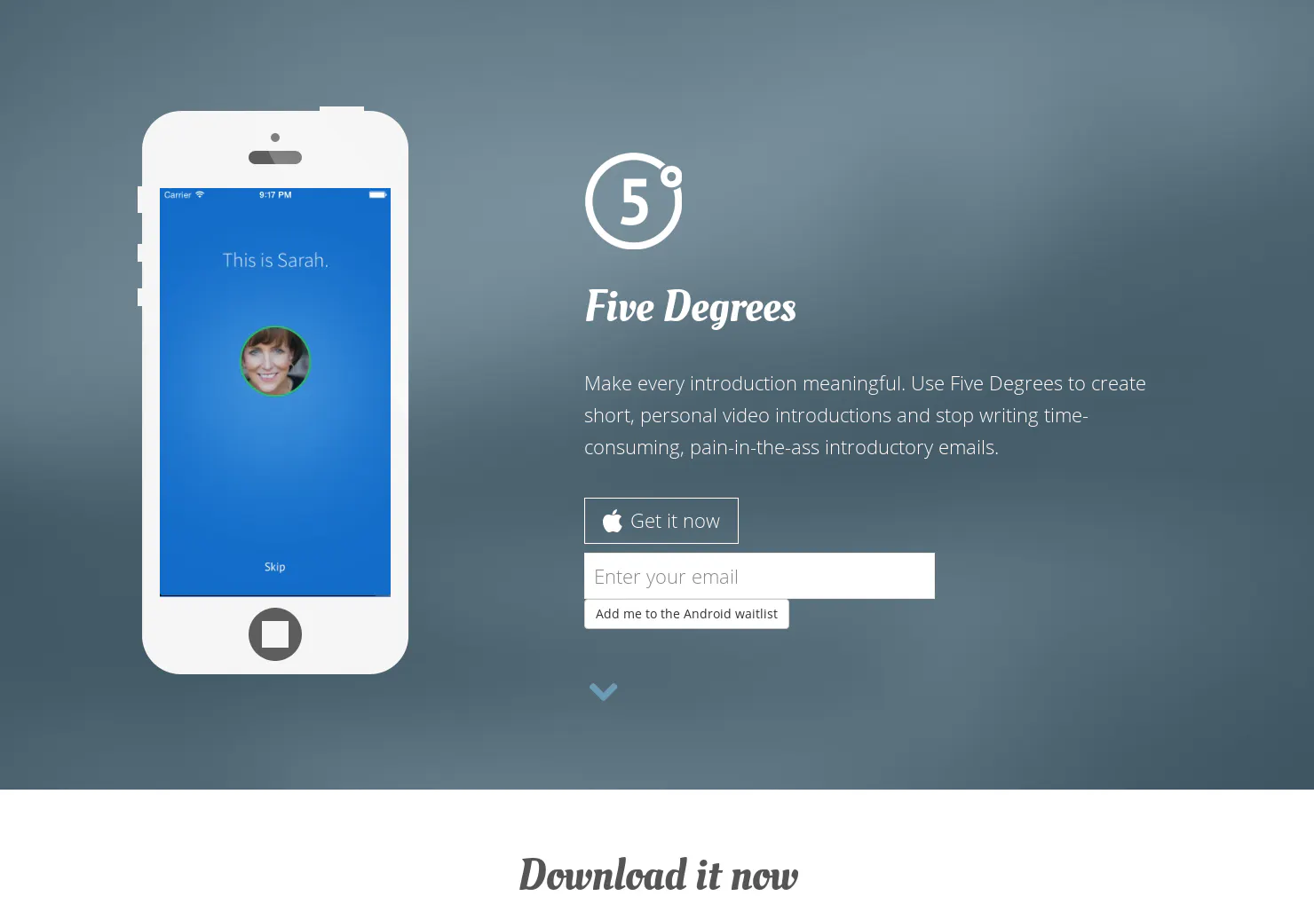 Five Degrees