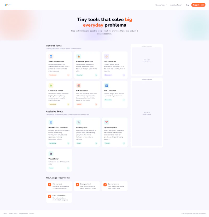 ZingoTools screenshot 1