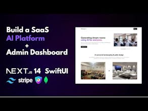 SaaS AI Apps using SwiftUI & Next.js gallery image