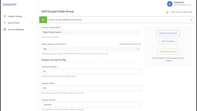 Shopify CRO Coupon Generator gallery image