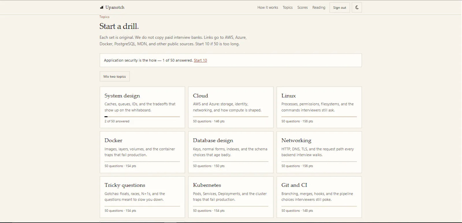 Upanotch screenshot 3