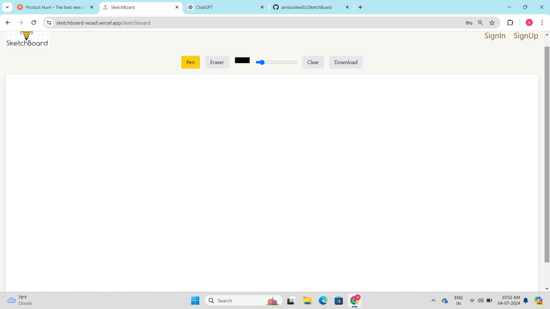 Sketchboard media 3
