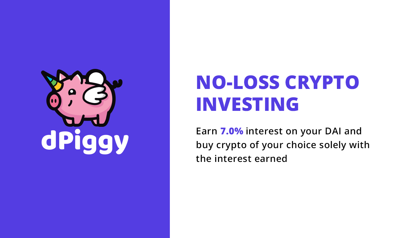 dPiggy - No-loss Crypto Investing gallery image