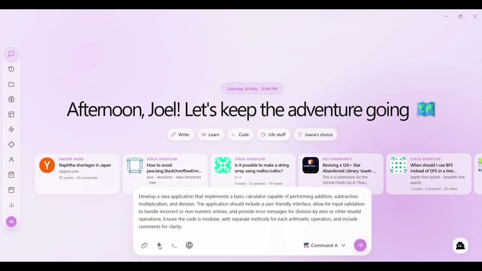 Joanium screenshot 1 (video preview)