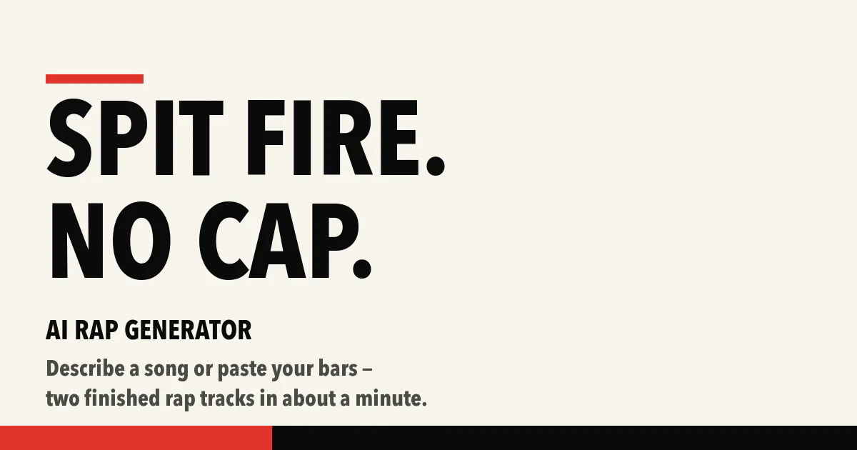 AI rap generator gallery image