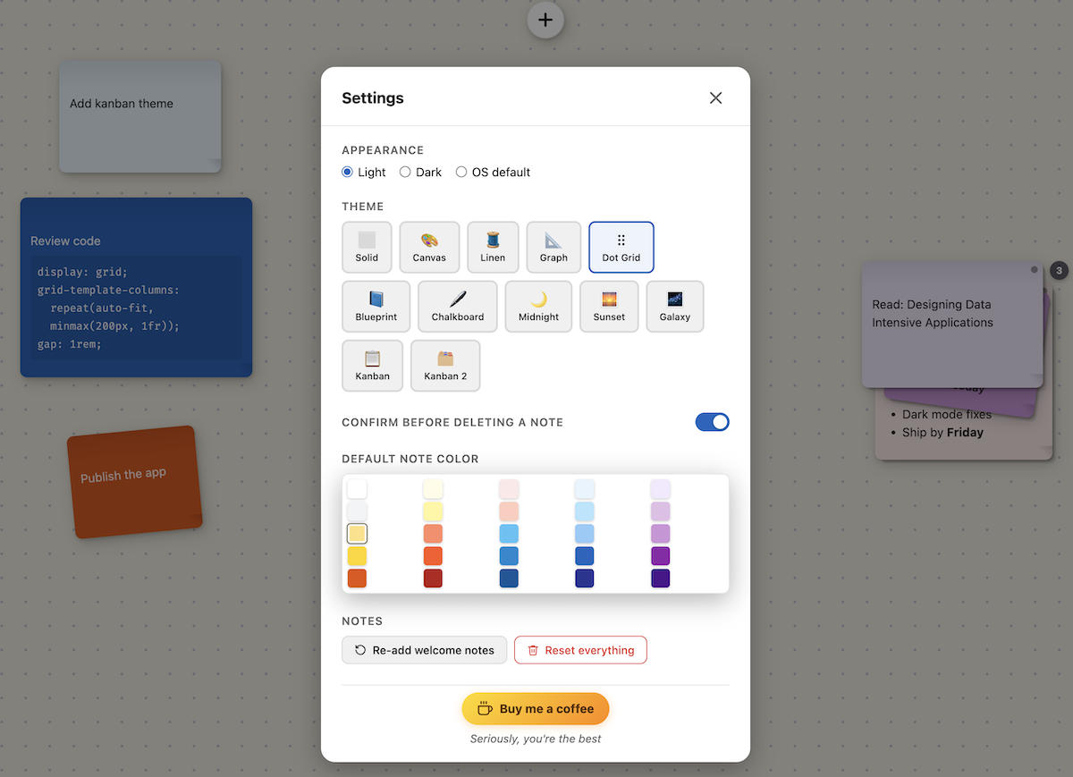 Sticky Notes: Free Privacy First Web App gallery image