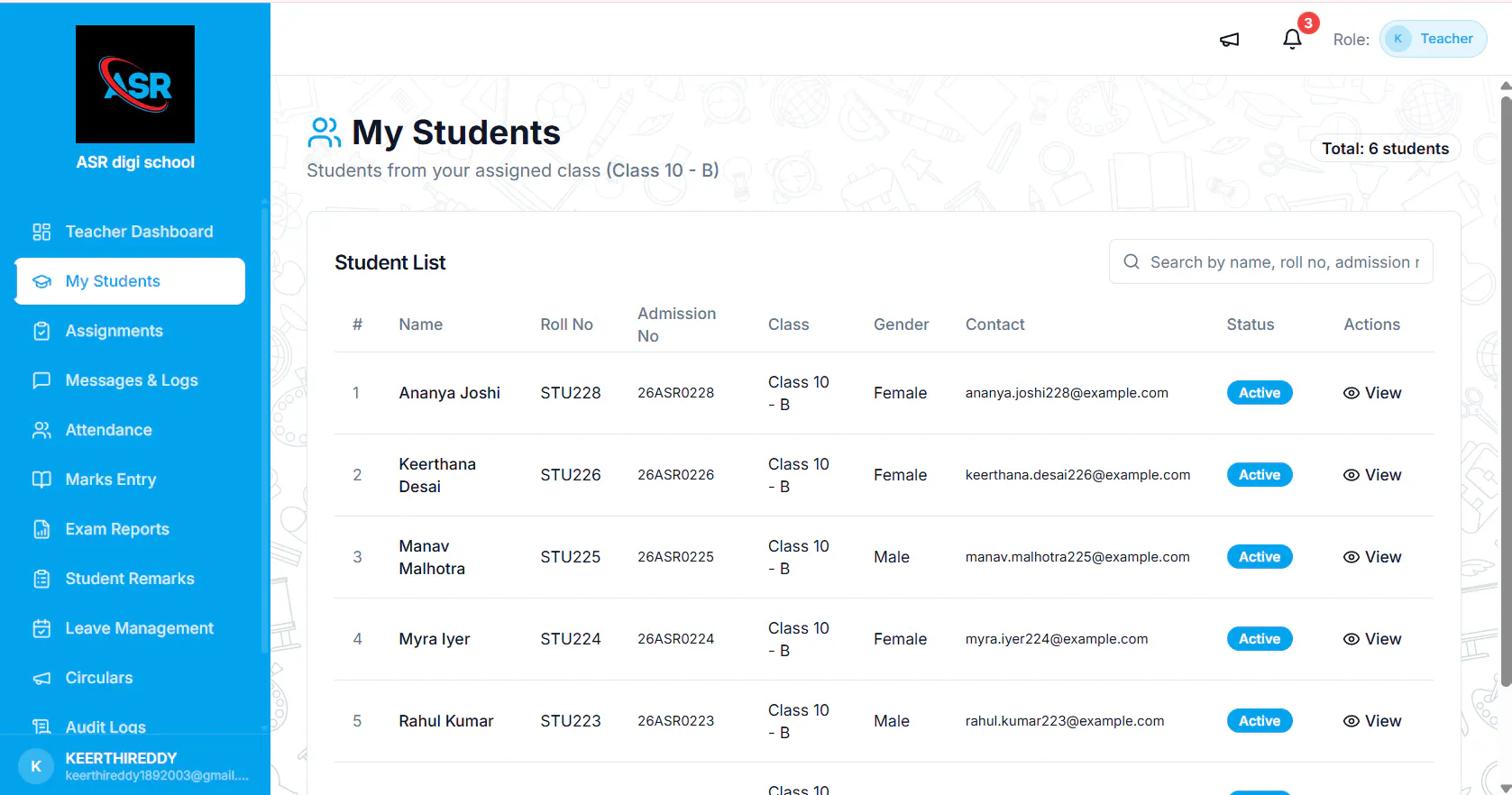 ASR EduGrow 360 CRM gallery image