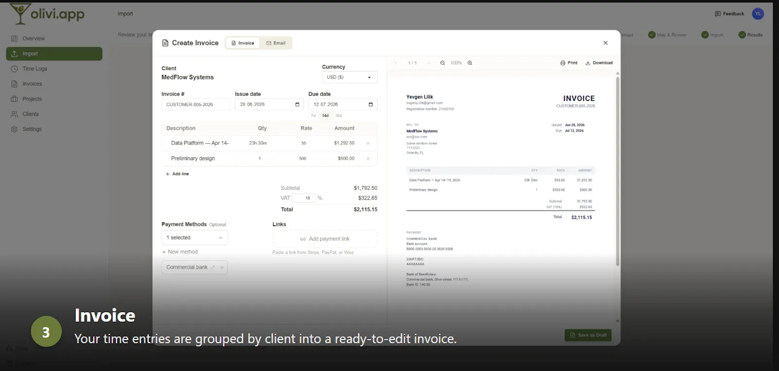 Olivi screenshot 4