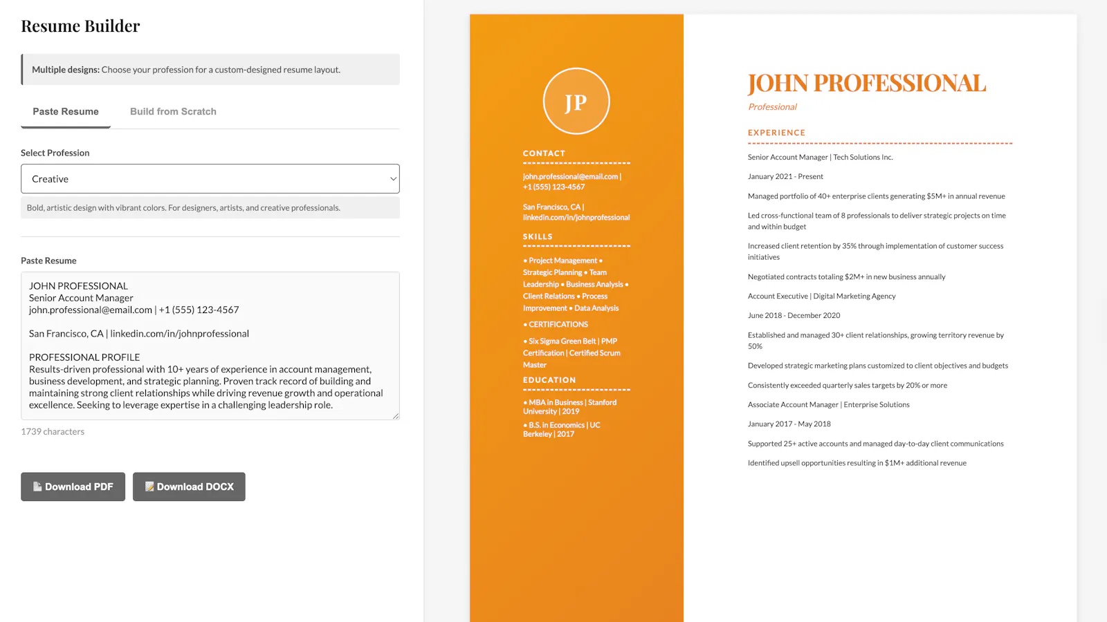 ResumeBuildFlo - Resume Builder screenshot 4