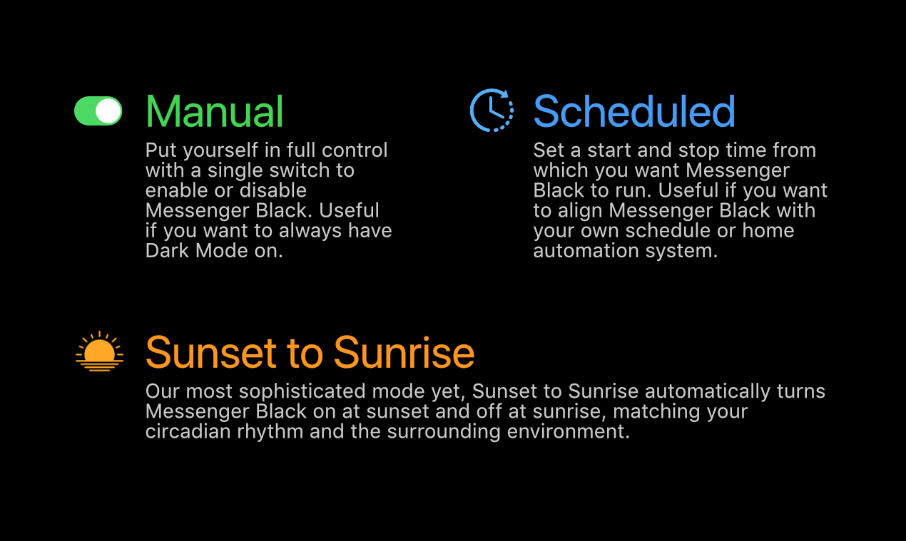 Messenger Black gallery image
