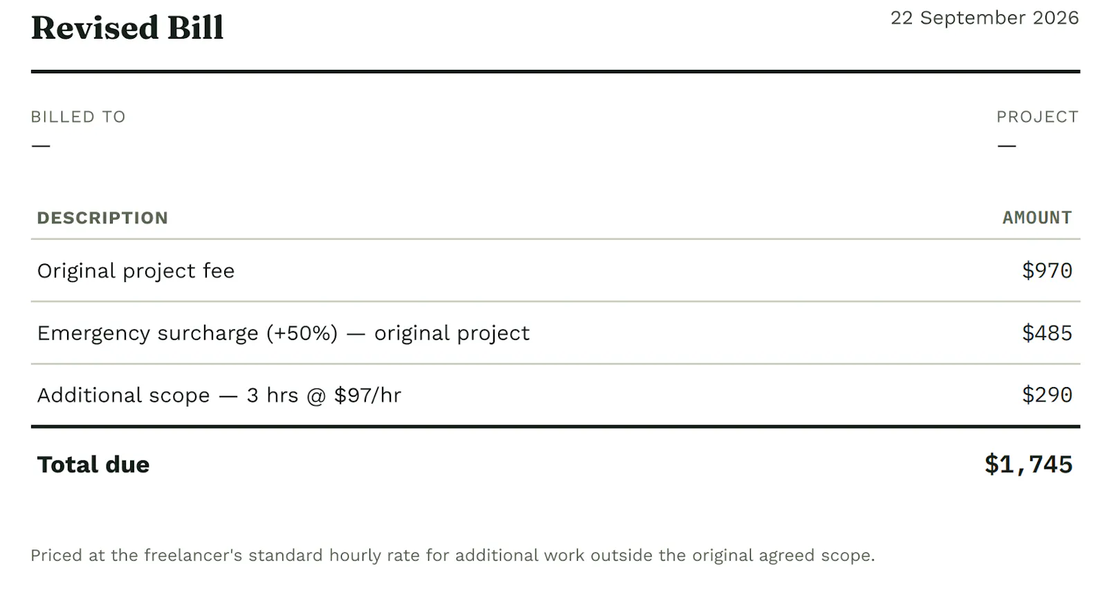 Rate Ledger screenshot 4