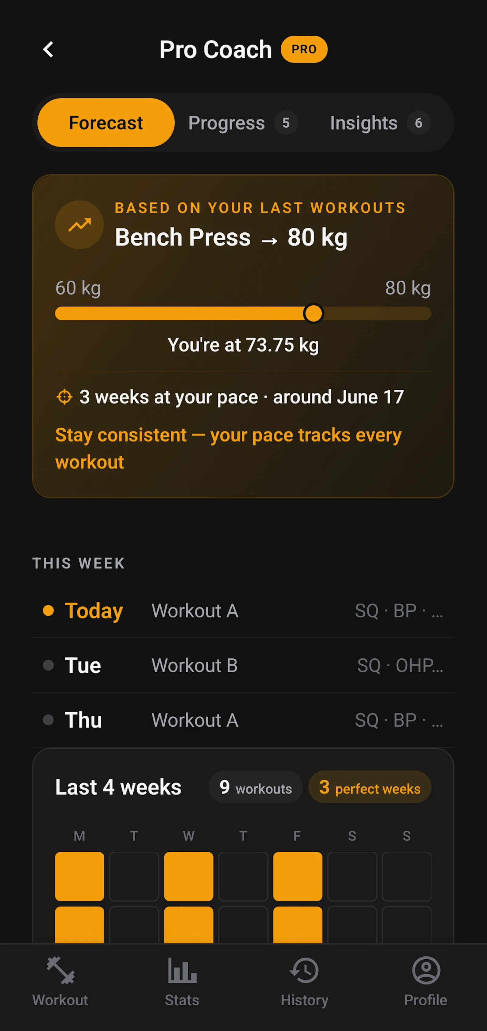 Lift5x5 screenshot 4