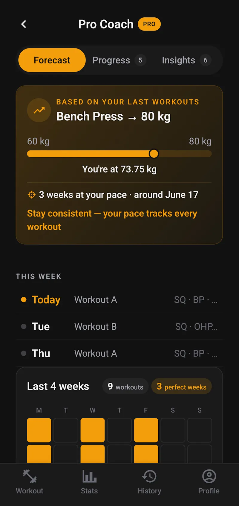 Lift5x5 screenshot 4