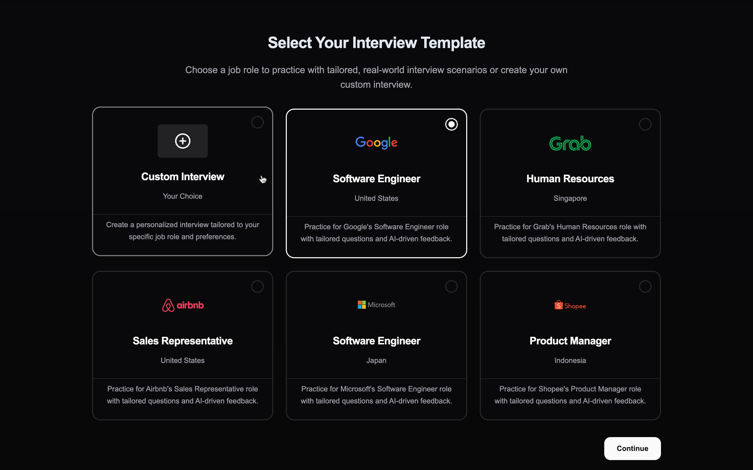 getMockInterView - AIモックインタビューの練習メディア3