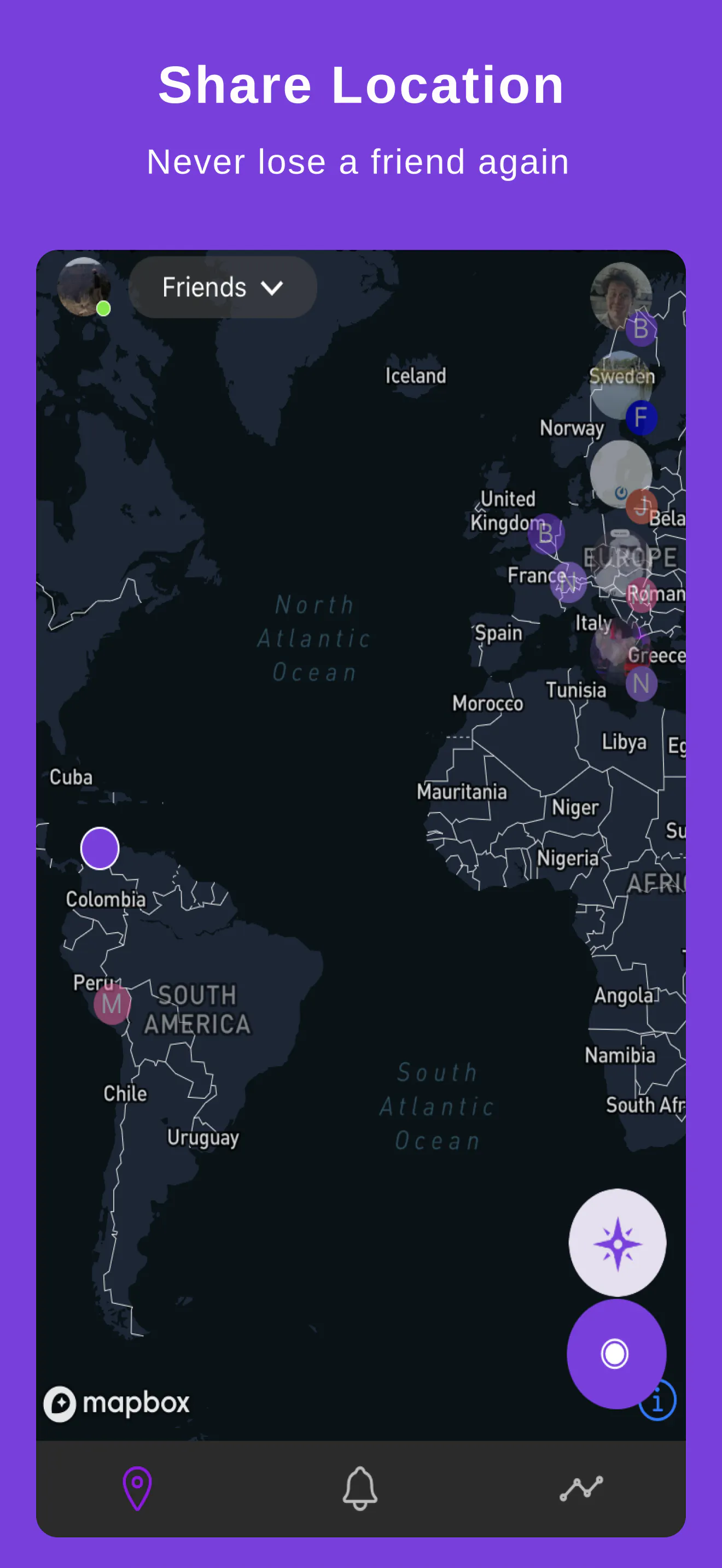 Kliq: Share Group Location gallery image
