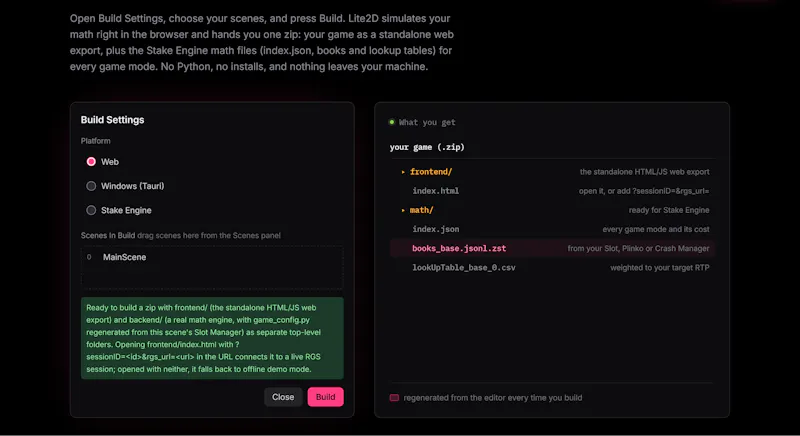 Lite2D screenshot 8