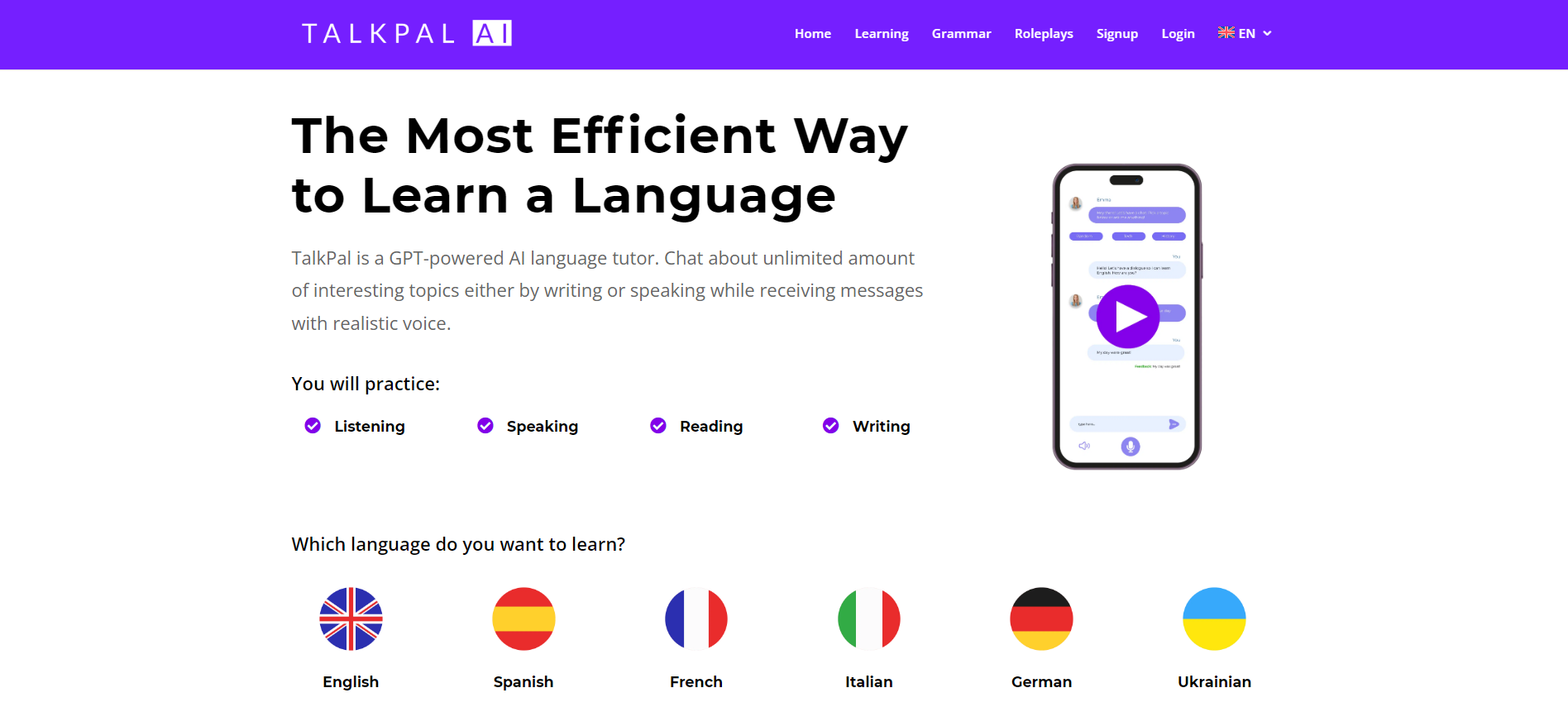 Media Talkpal - Cara paling berkesan untuk belajar bahasa 2