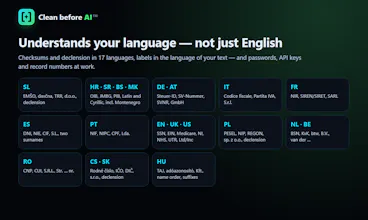 Clean before AI gallery image
