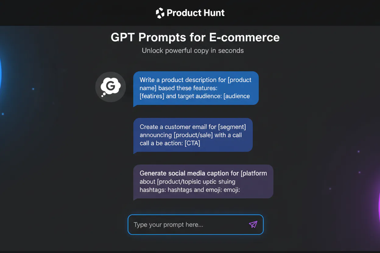 50 ChatGPT Prompts for E-Commerce Owners gallery image