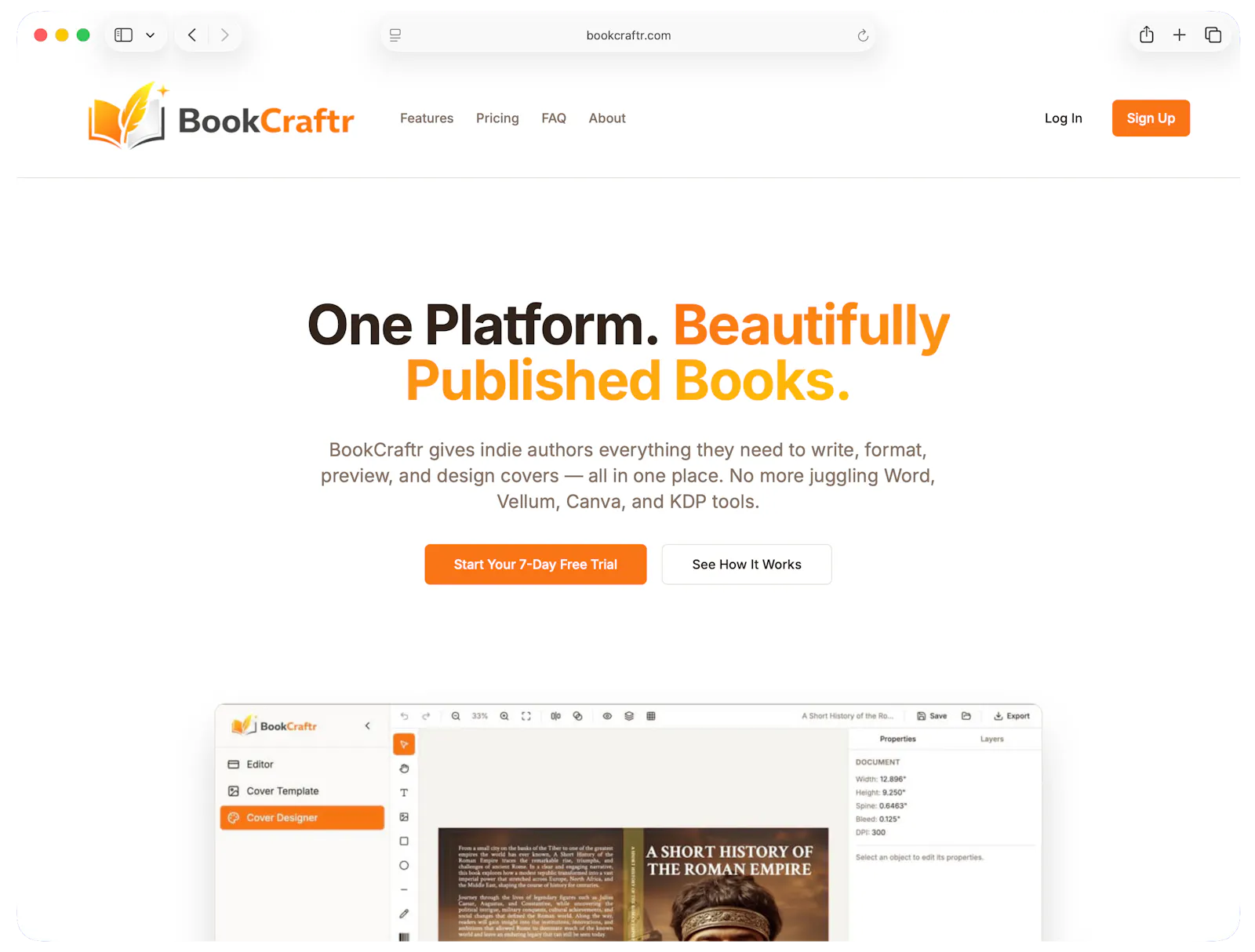 BookCraftr screenshot 2