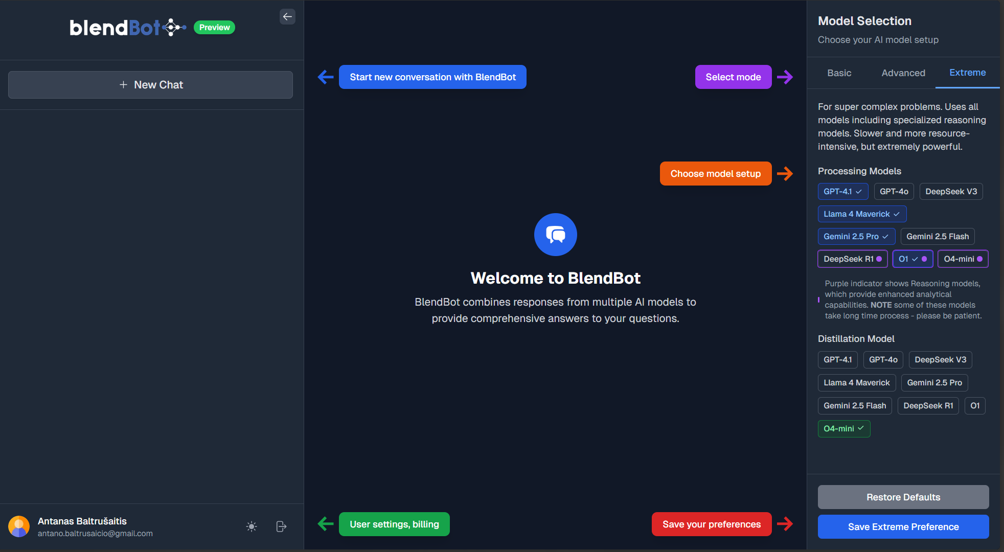Media Blendbot - AI đa mô hình cho câu trả lời thông minh hơn 1