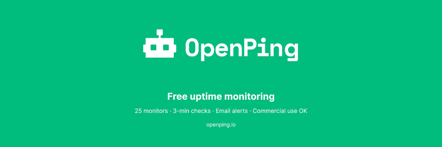 Banner del producto OpenPing