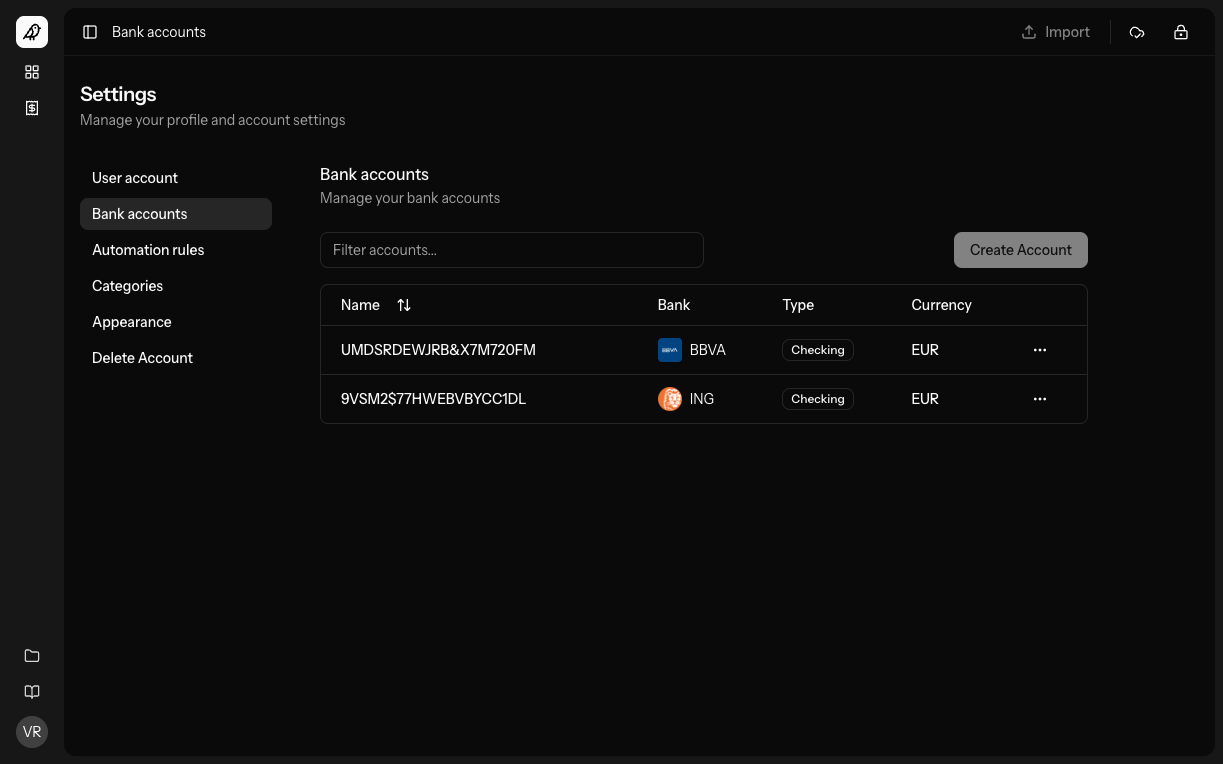 Whisper Money - Screenshot 4 showing product features and functionality