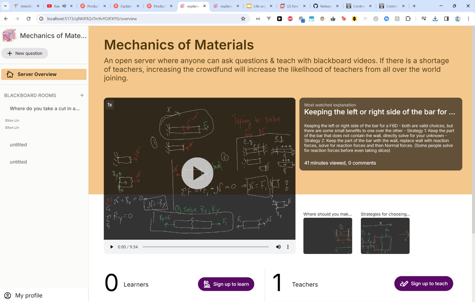 startuptile explanations.app-Low-cost group tutoring made possible by blackboard videos