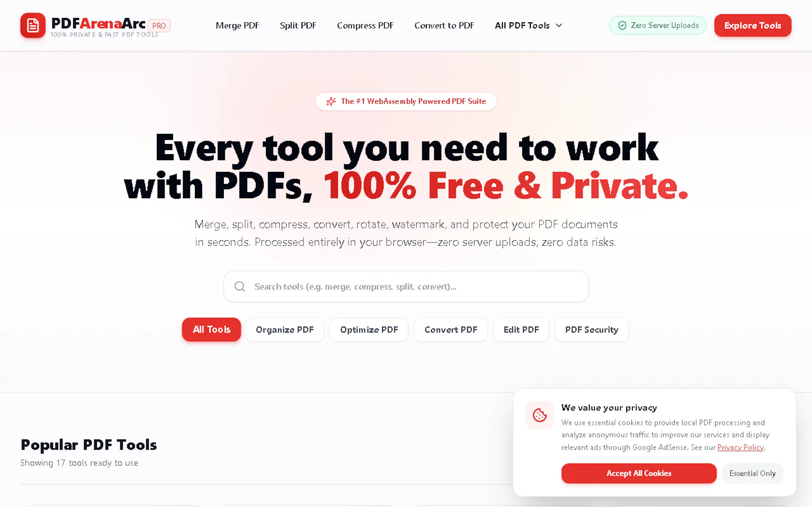 PDFArenaArc screenshot 1