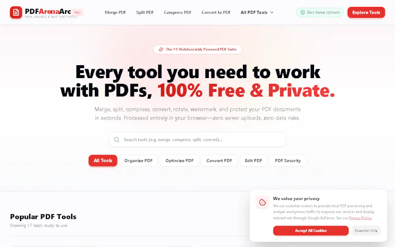 PDFArenaArc screenshot 1