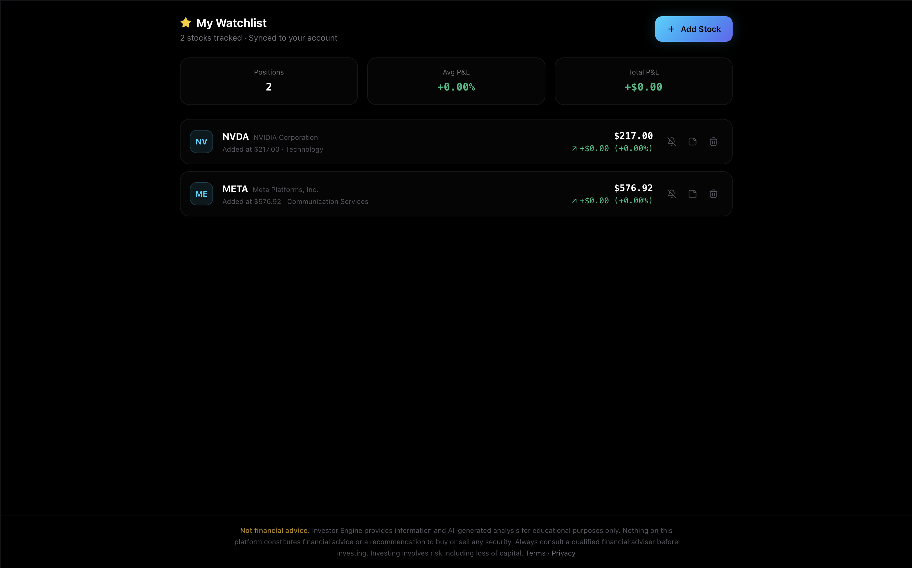 Investor Engine gallery image