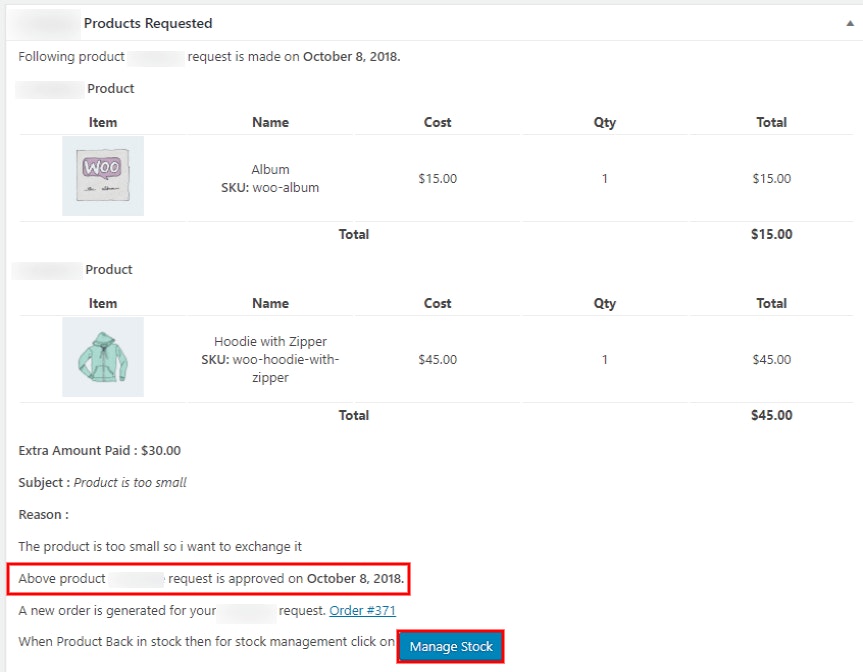 환불, WooCommerce 교환 - 반환 편의 : 반환을 단순화하고 최적화합니다 미디어 10
