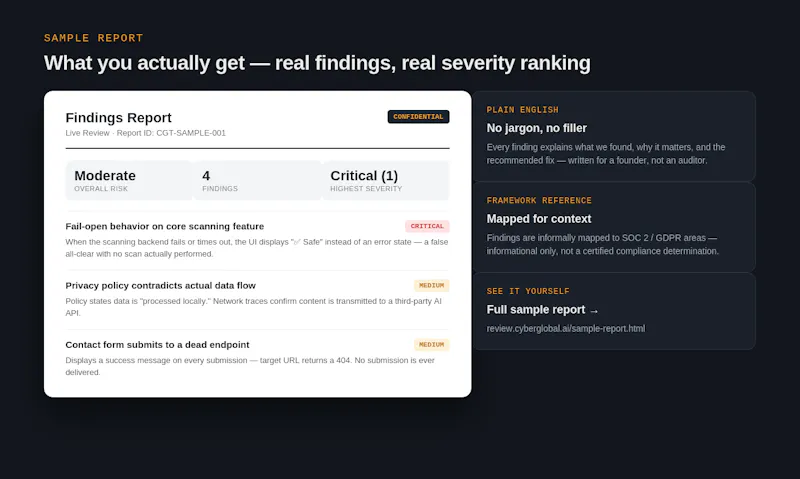 CGT Review screenshot 2