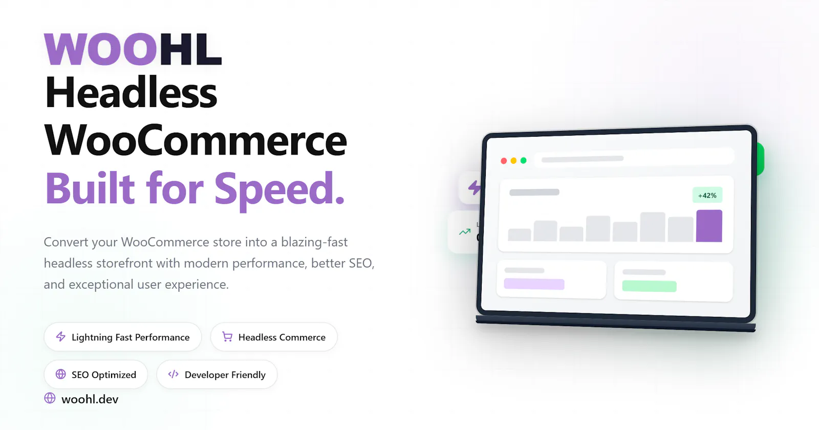Woohl – Headless WooCommerce screenshot 1