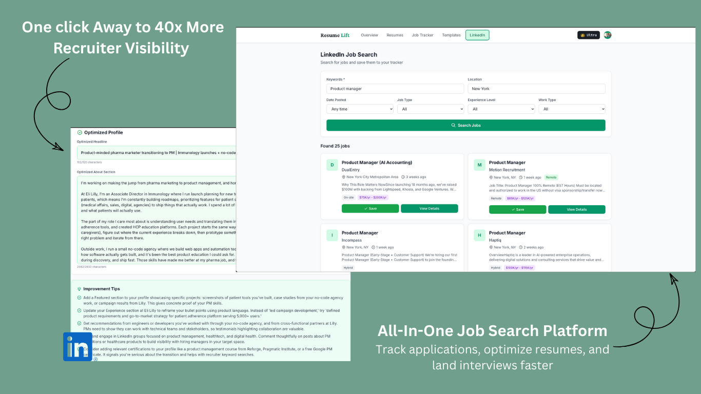 Resume Lift gallery image