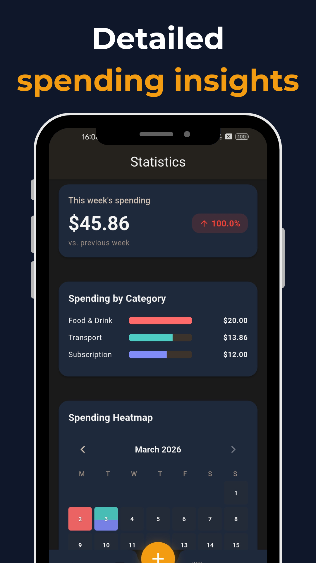 CashWhisper AI — Expense chat tracker gallery image