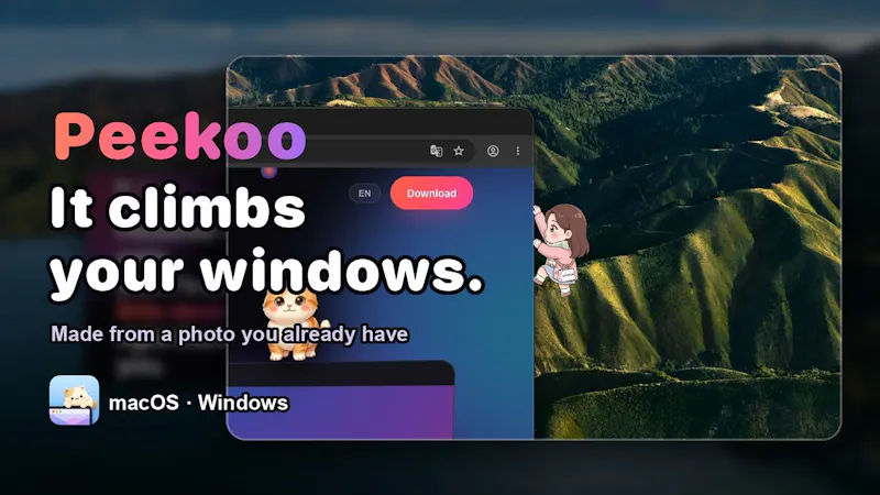 Peekoo screenshot 1 (video preview)