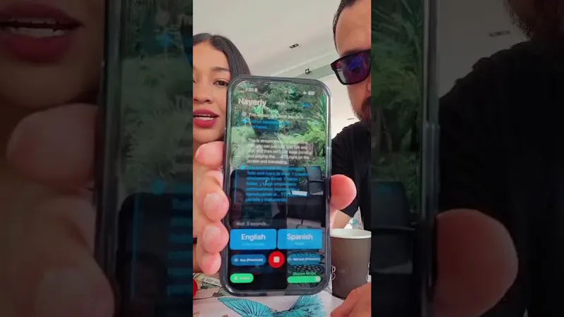 Nayerly: Offline Translator screenshot 1 (video preview)
