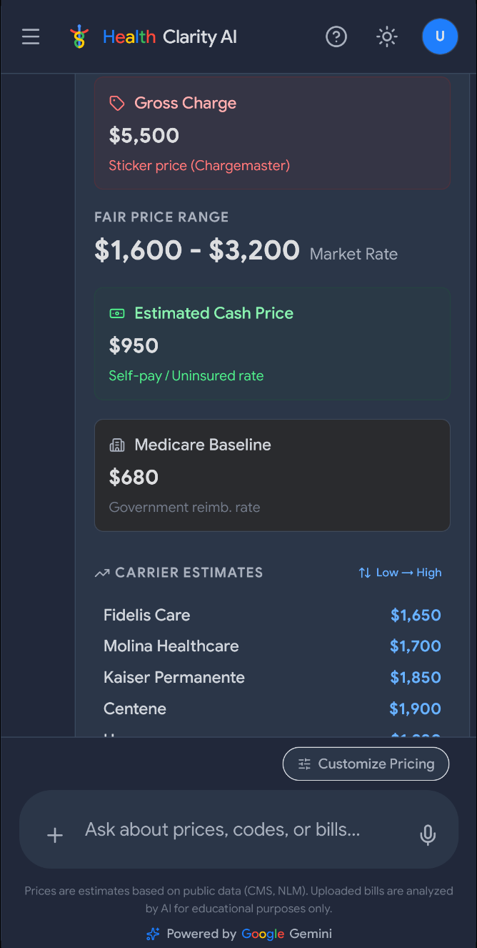 Health Clarity AI gallery image