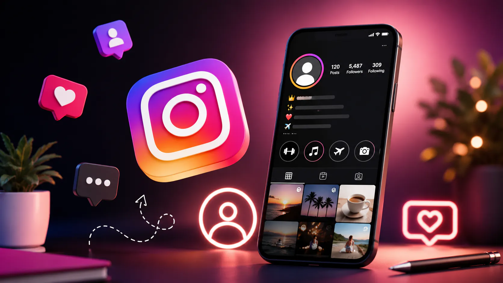 Instagram Bio Style gallery image