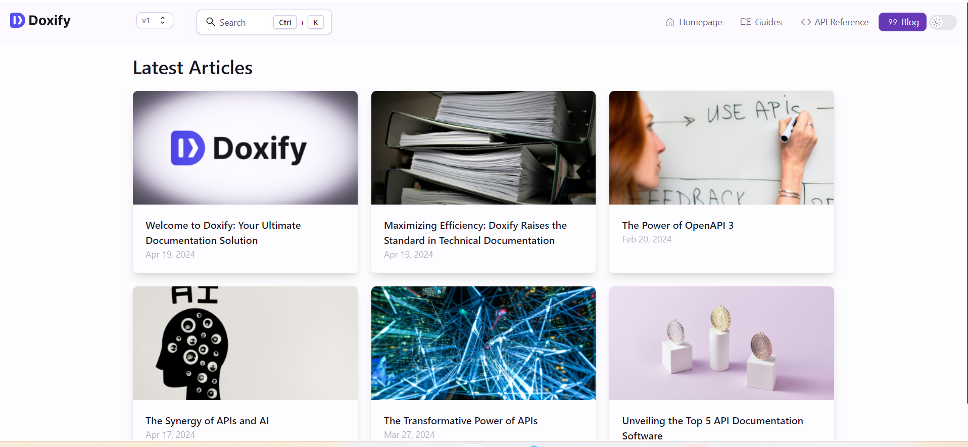 doxify - 明確で簡潔で魅力的なAPIドキュメントを作成しますメディア10