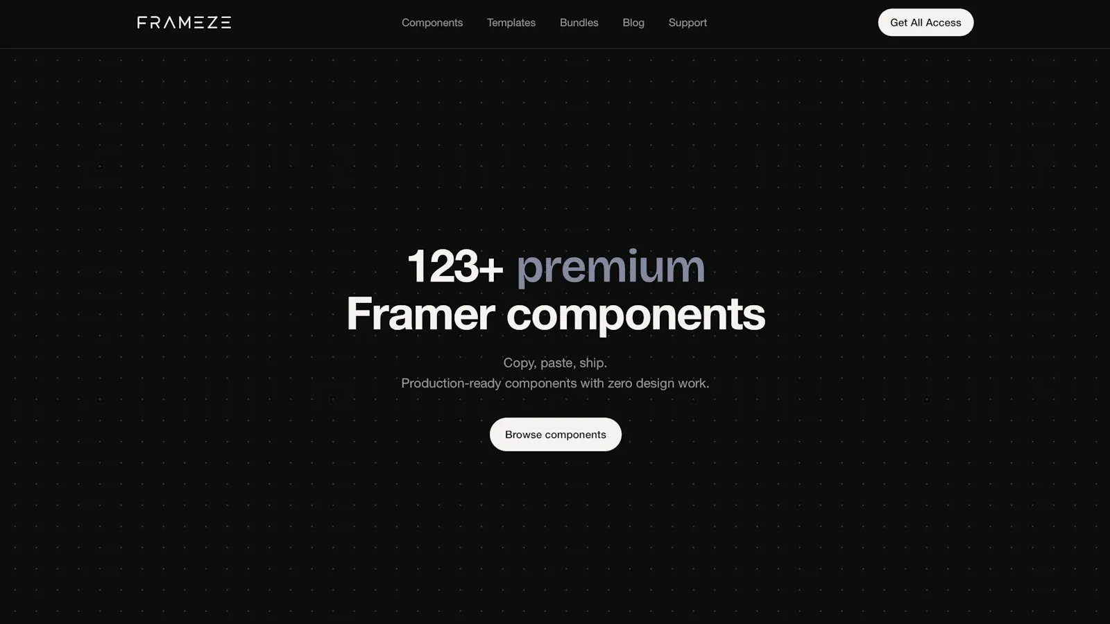 Frameze screenshot 2