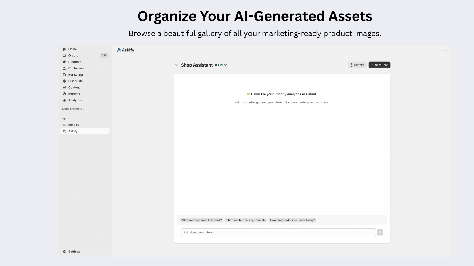 Askify - Screenshot 5 showing product features and functionality