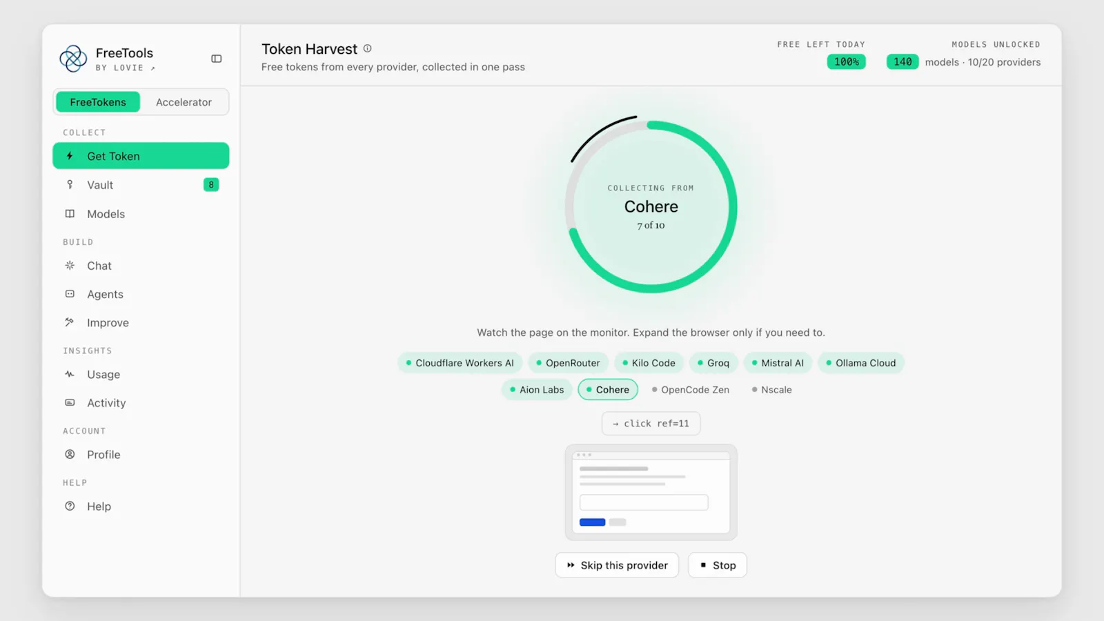 FreeTokens by Lovie.co screenshot 3