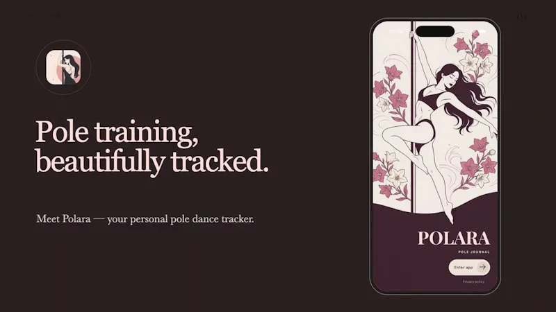 Polara: Pole Dance Tracker screenshot 1 (video preview)