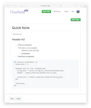 FlowNote gallery image