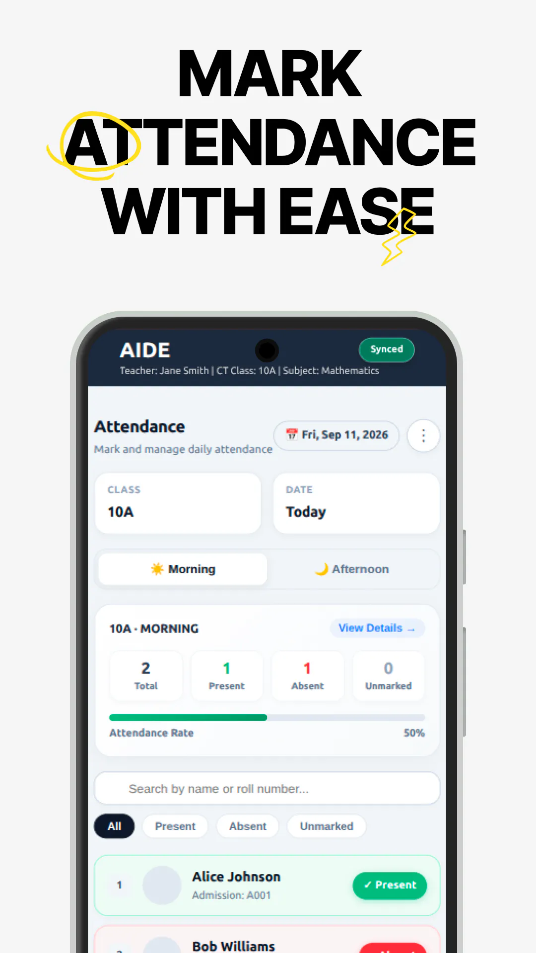 Aide- Student Data App gallery image