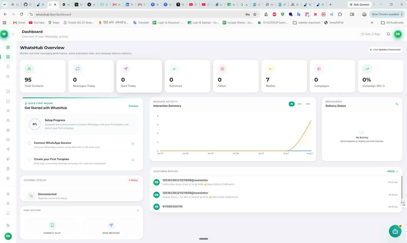 WhatsHub screenshot 2