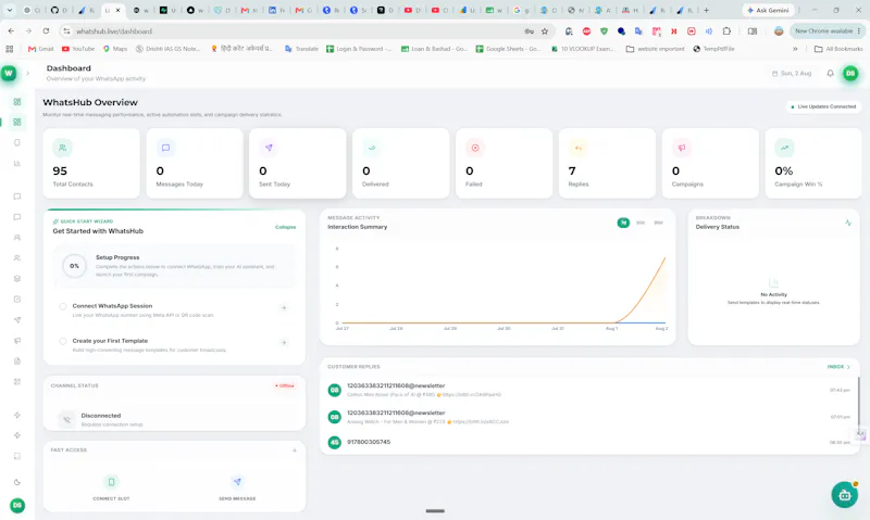 WhatsHub screenshot 2